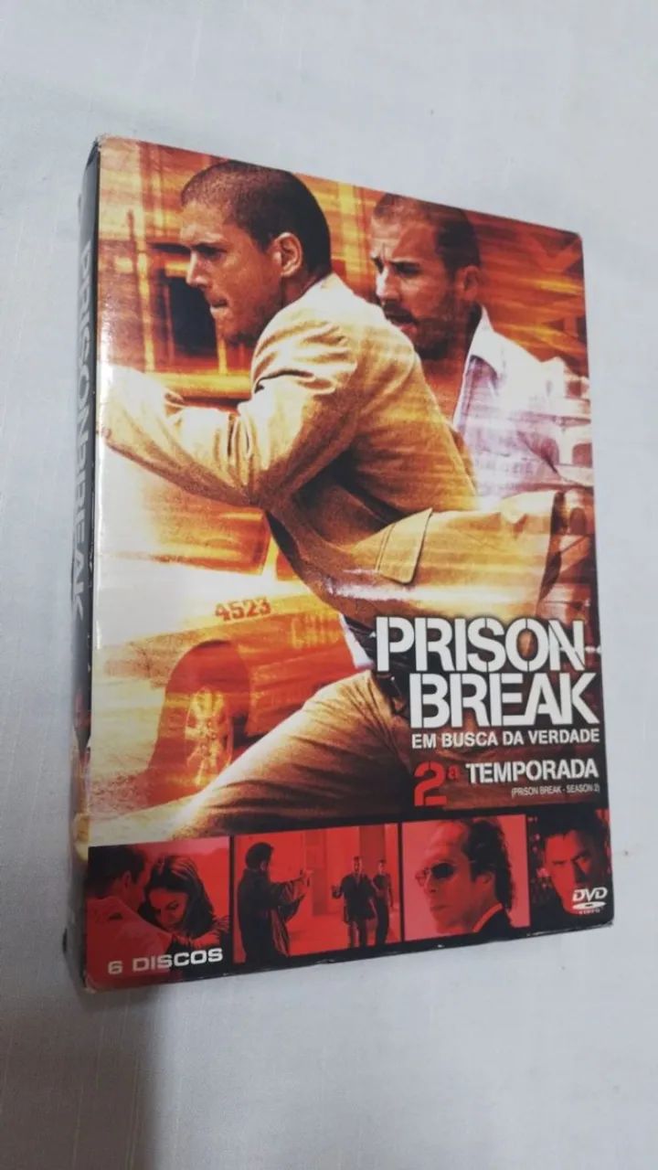 DVD Box Prison Break - Em Busca Da Verdade - 2ª Temporada - 6 Discos ( 19621 )
