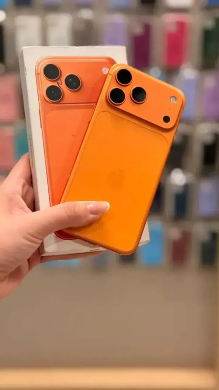 Seminovo - iPhone 17 Pro Max 256GB LARANJA 95% - Retirada Loja Savassi