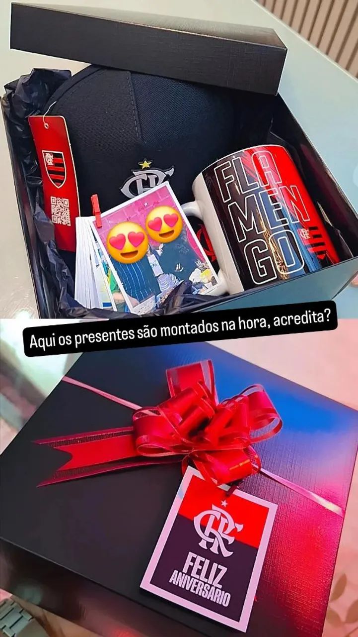 Montamos presentes na hora 
