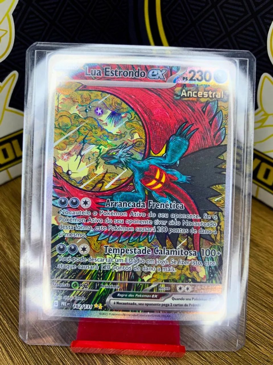 Carta Lua Estrondo ex (162/131) - Pokémon TCG