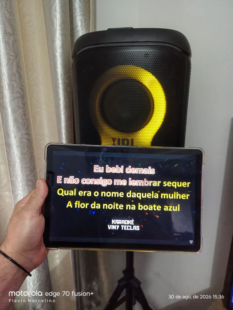 KIT COMPLETO KARAOKÊ JBL - Foto 3