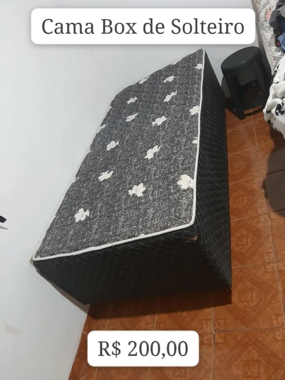 Cama Box de Solteiro