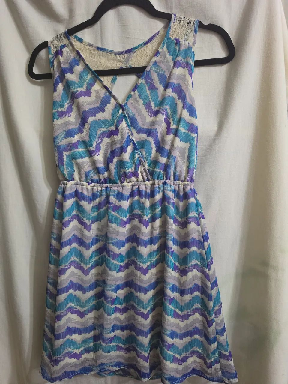 Vestido de crepe importado P - Foto 4