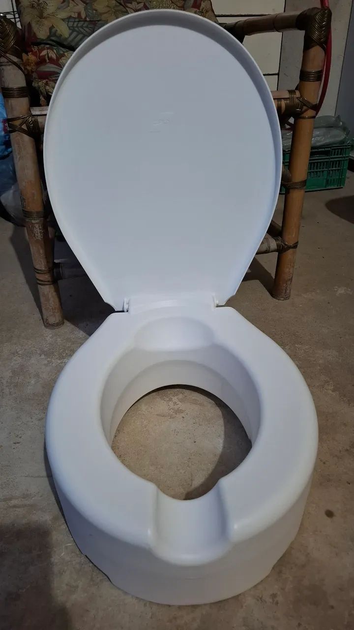Assento elevado vaso Sanitário 13cm Reforçado  - Foto 2