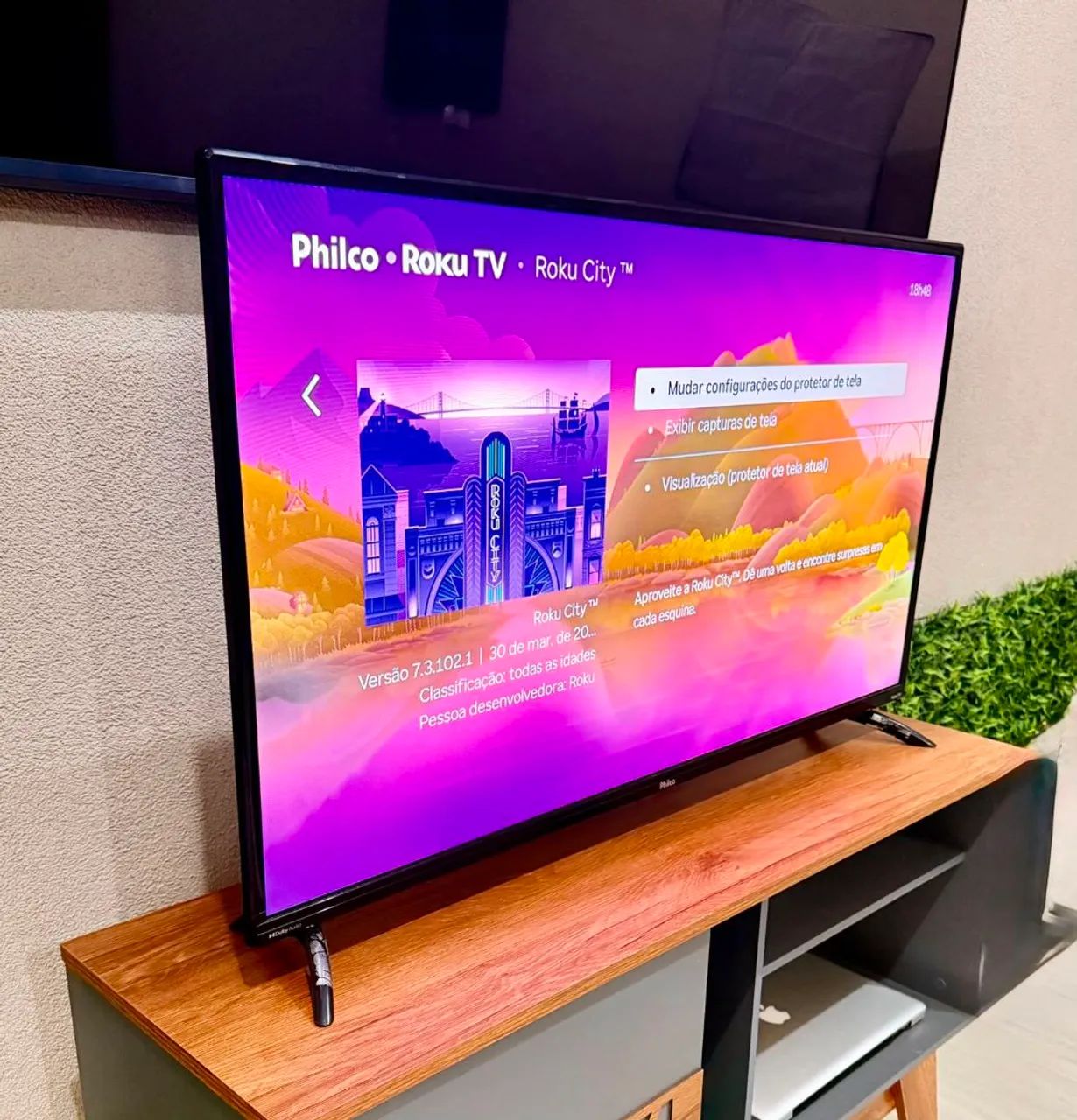 Smart TV 42 PHILCO ROKU FULL HD
