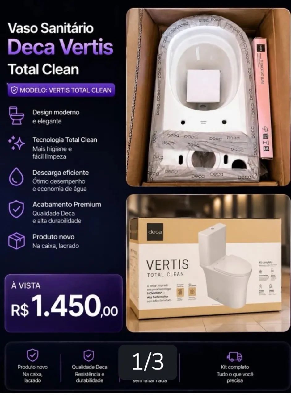 deca vaso vertis