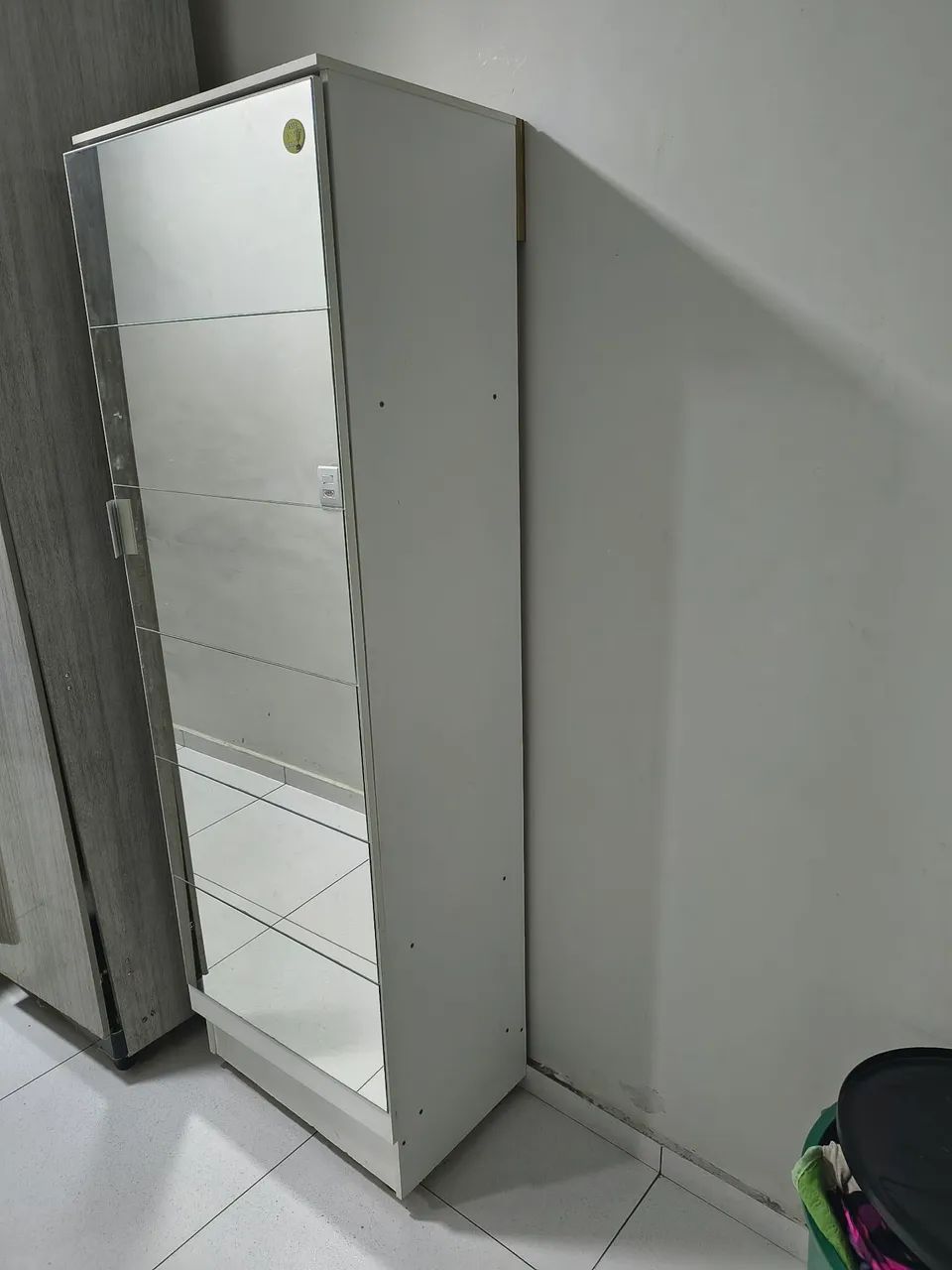 Sapateira com Espelho/ Armário Multiuso  - Foto 5