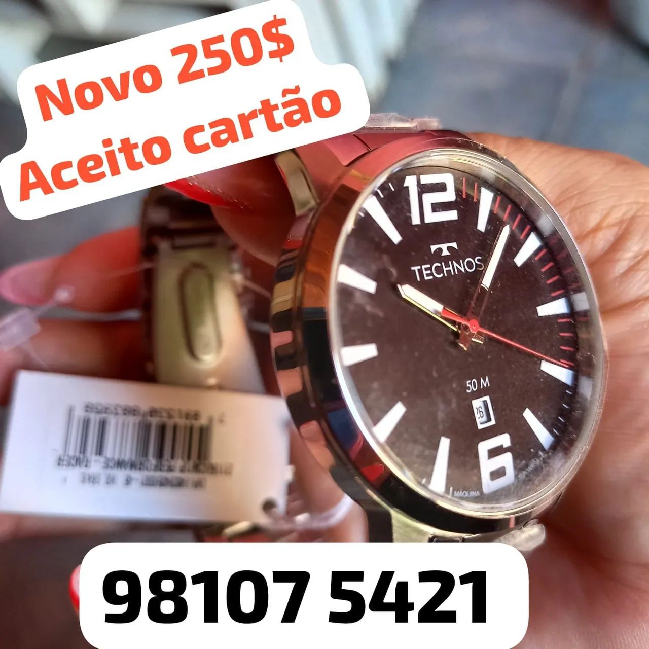 Techons na etiqueta Novos original  - Foto 2