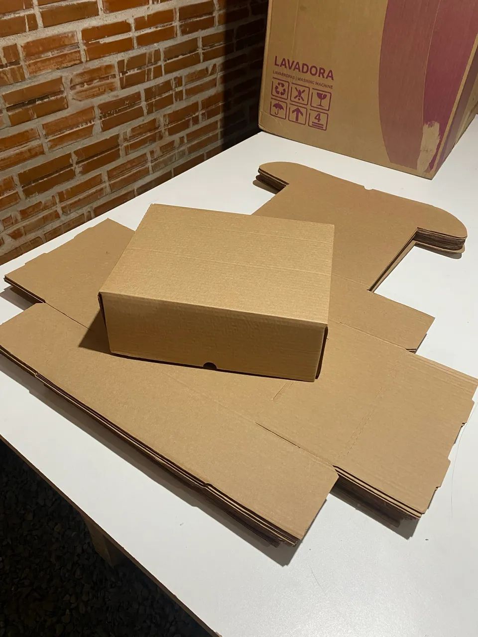Caixas de papelão NOVAS - Foto 5