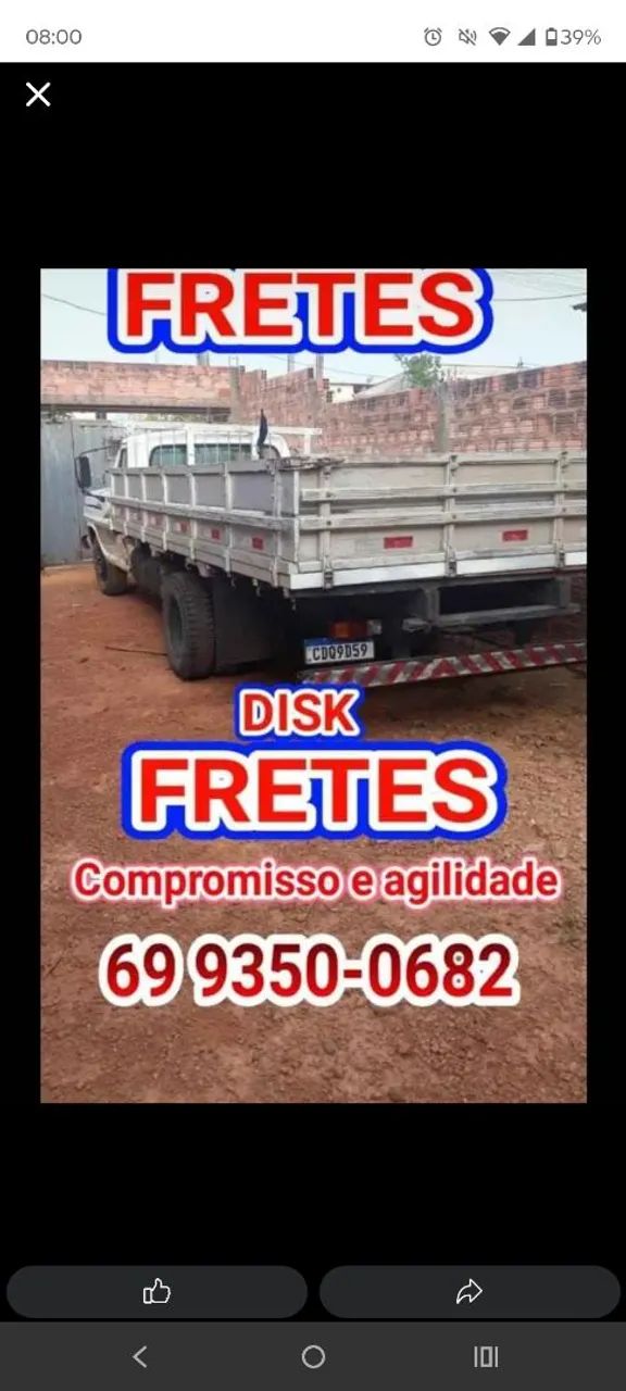 Frete caminhão 