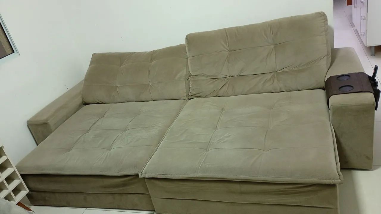 Sofá de 4 lugares retrátil  - Foto 3