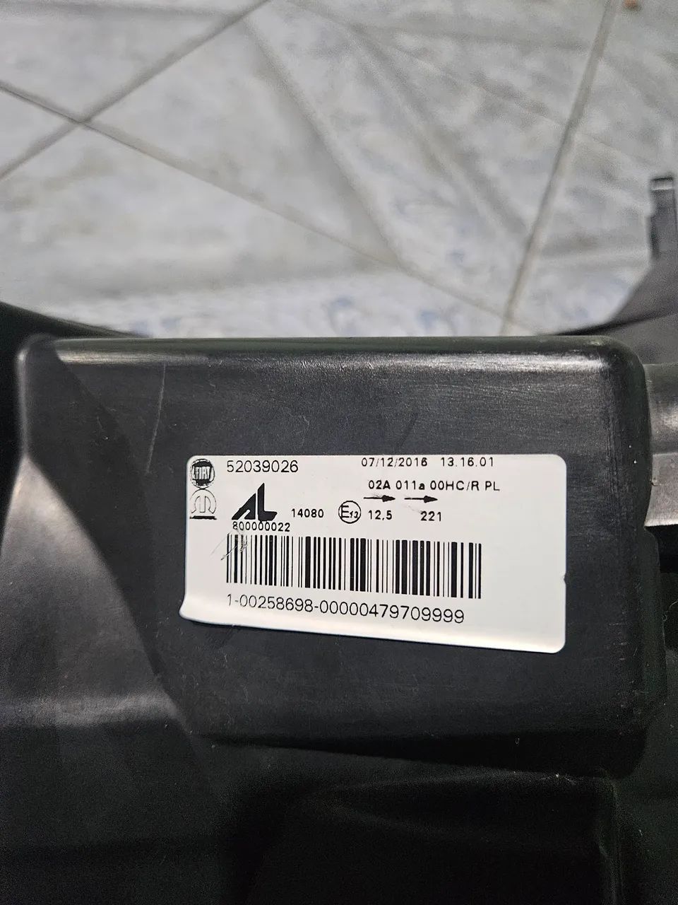 Farol Fiat Uno/Fiorino Original  - Foto 2