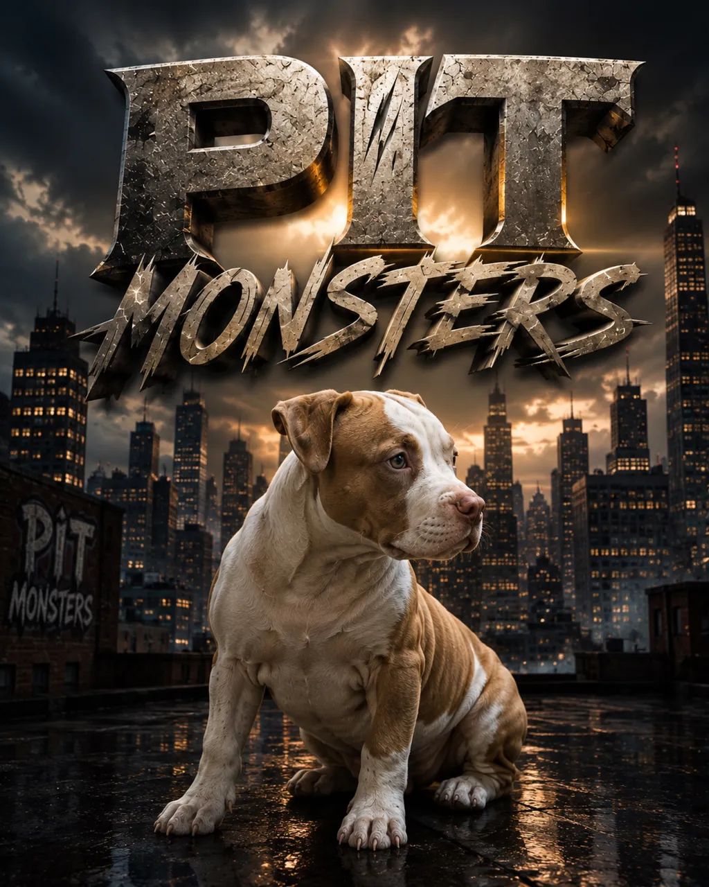 Vende-se uma fêmea de Pit monsters com pedigree vacinada e vermefugada  - Foto 2
