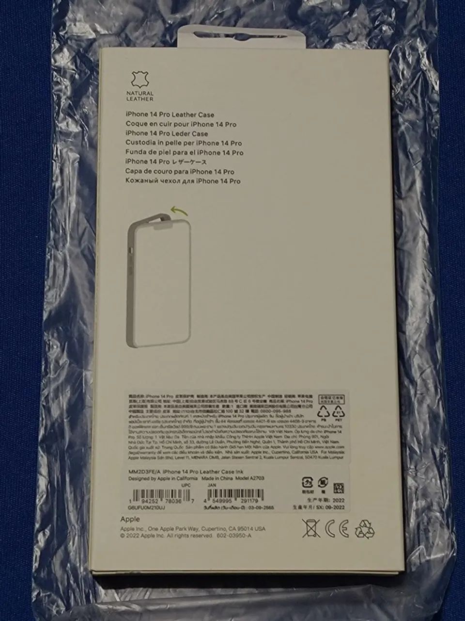 Capa Iphone 14 PRO Silicone Case (Magsafe) - Purple - Foto 2
