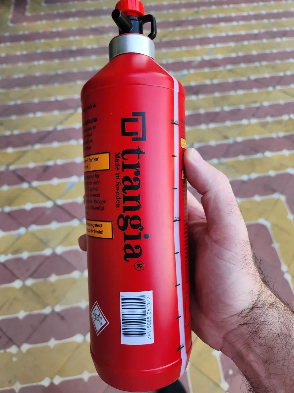 Trangia - Garrafa de transporte