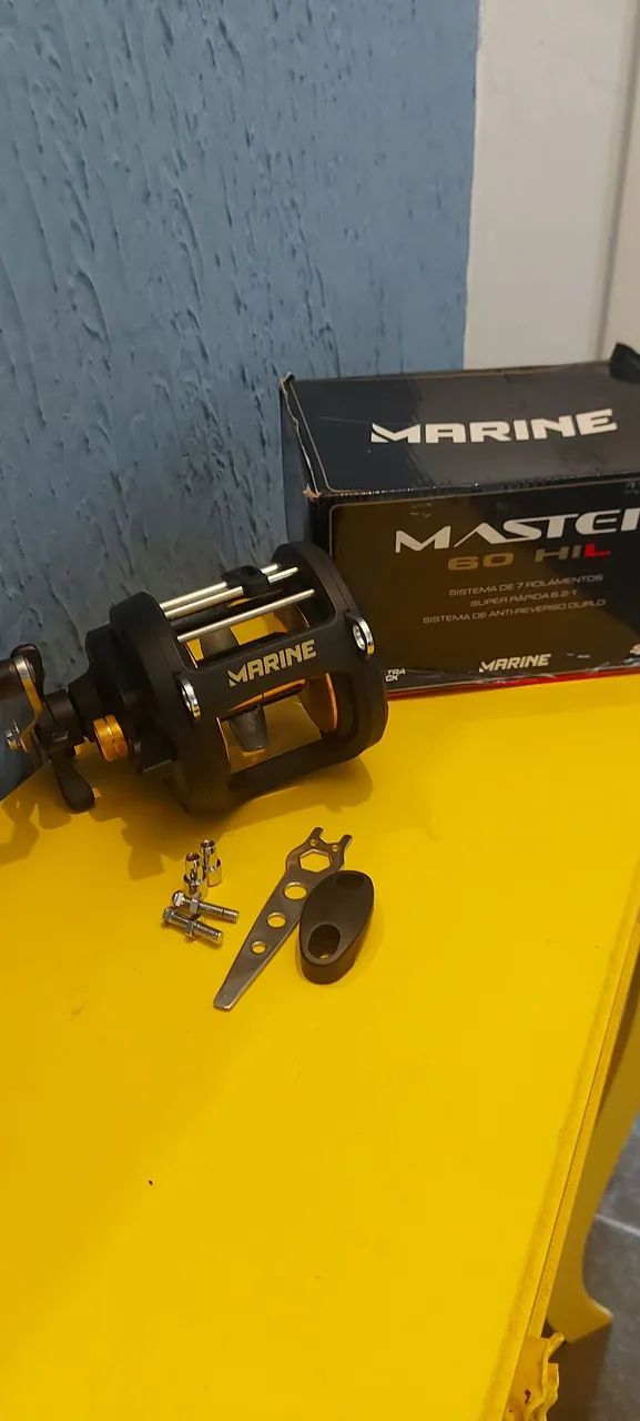 Carretilha mariner sports master 60 - Foto 4