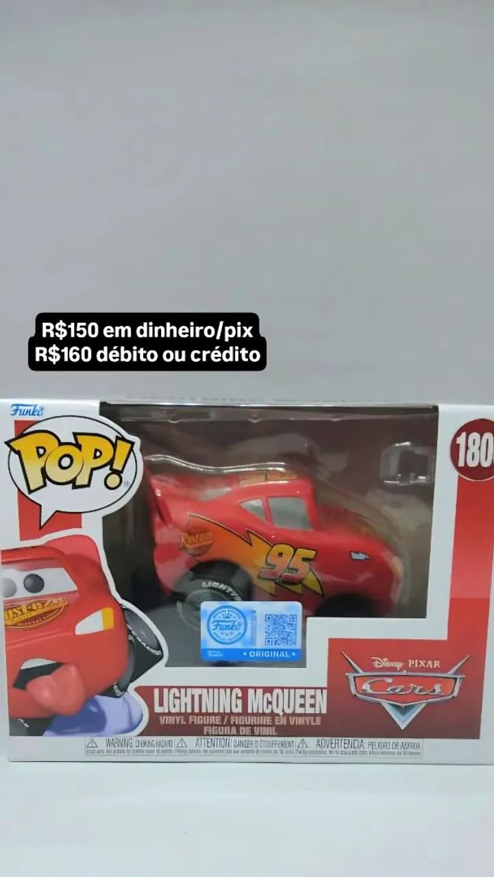 Funko pop Cars Lightning Mcqueen Special Edition 1800