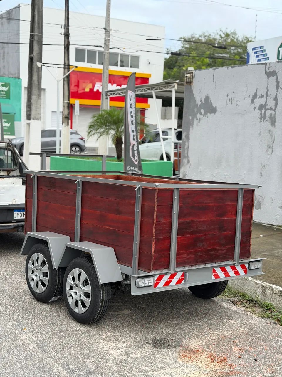 Reboque dois eixos novo  - Foto 3