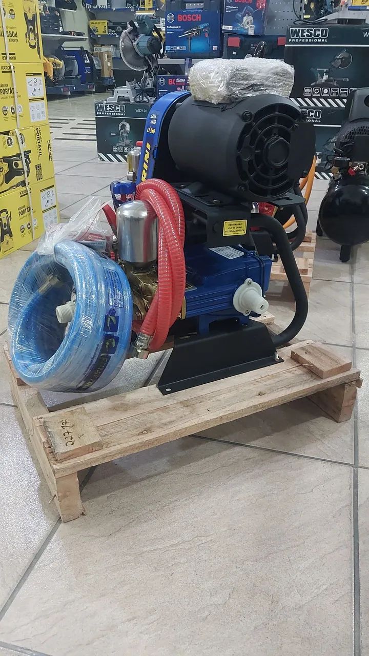 Lavadora para lavajato profissional 2cv 350psi Chiaperini - Loja/Nova - Foto 3