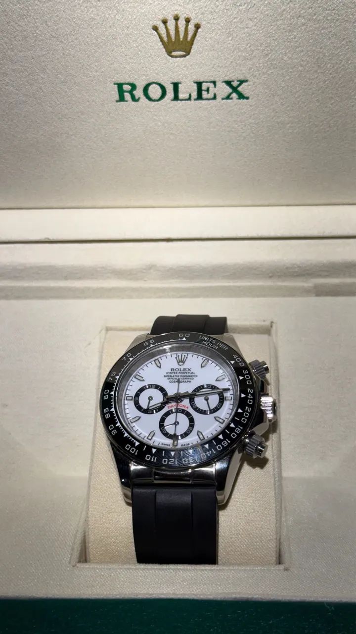 Relógio Rolex Daytona panda clone completo  - Foto 4