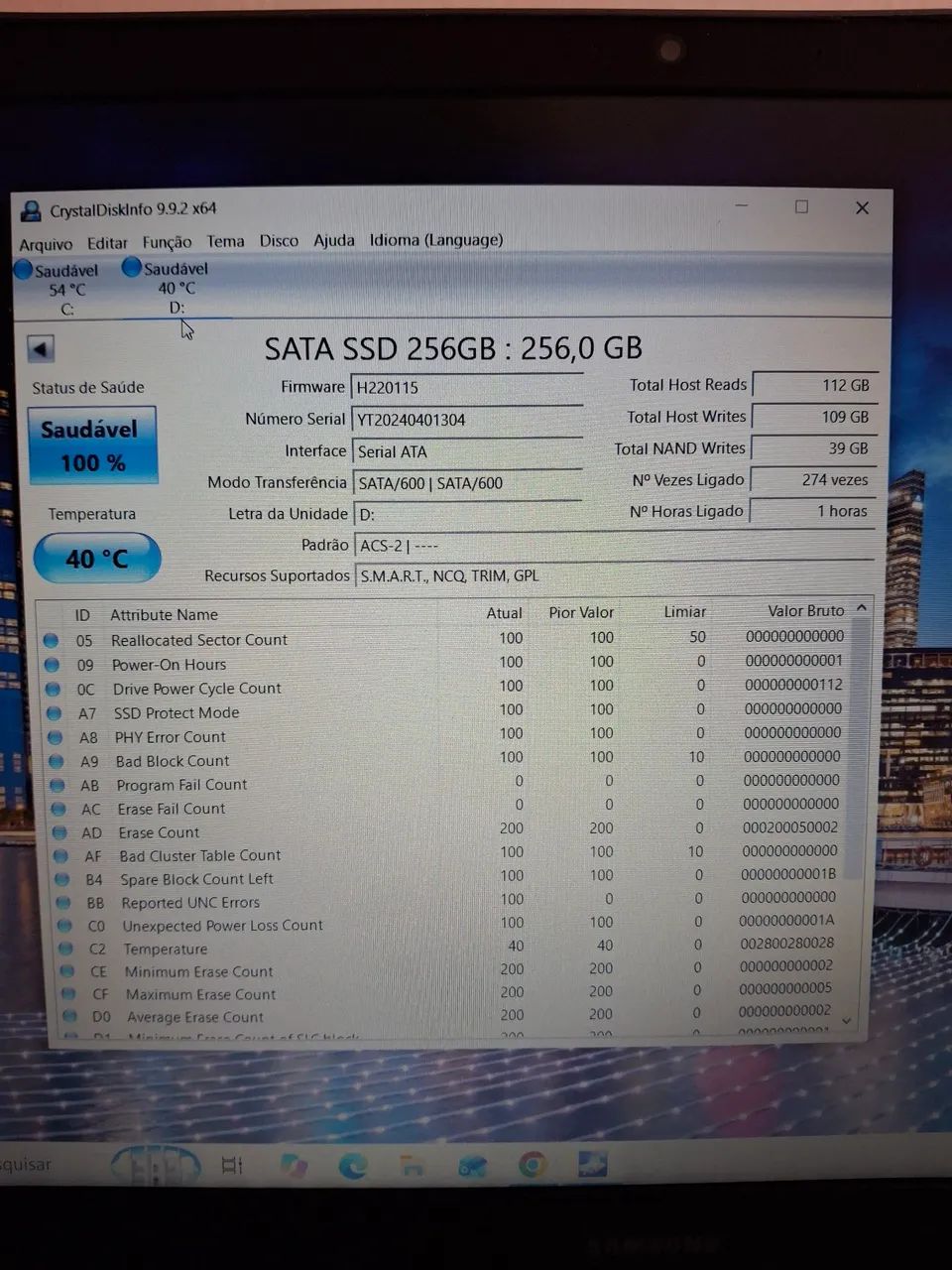 Notebook samsung  - Foto 2