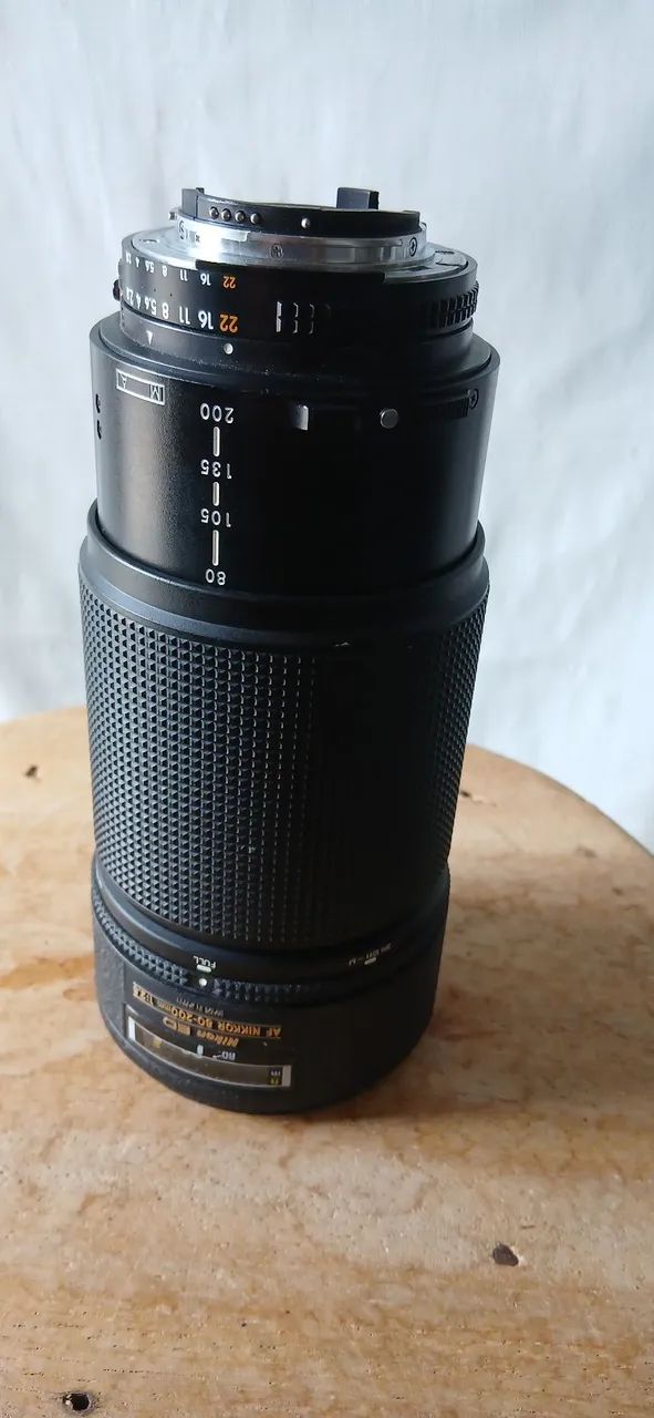 Lente Nikon AF 80-200 2.8 ED - Acessórios para Câmeras e