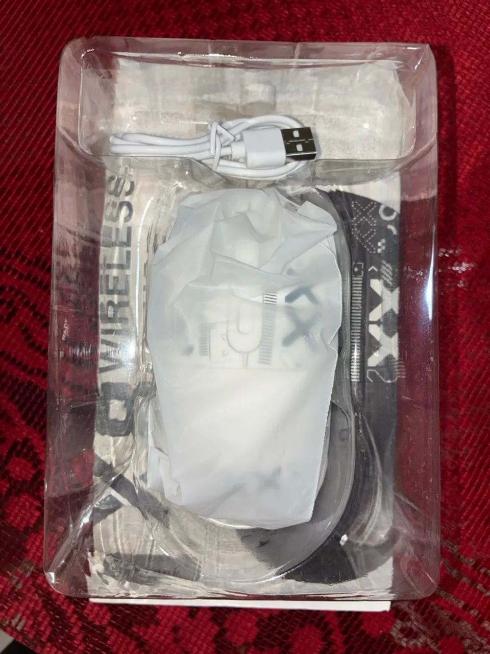 Mouse X8 Wireless Com/Sem Fio com Bluetooth (NOVO, NUNCA UTILIZADO)  - Foto 3