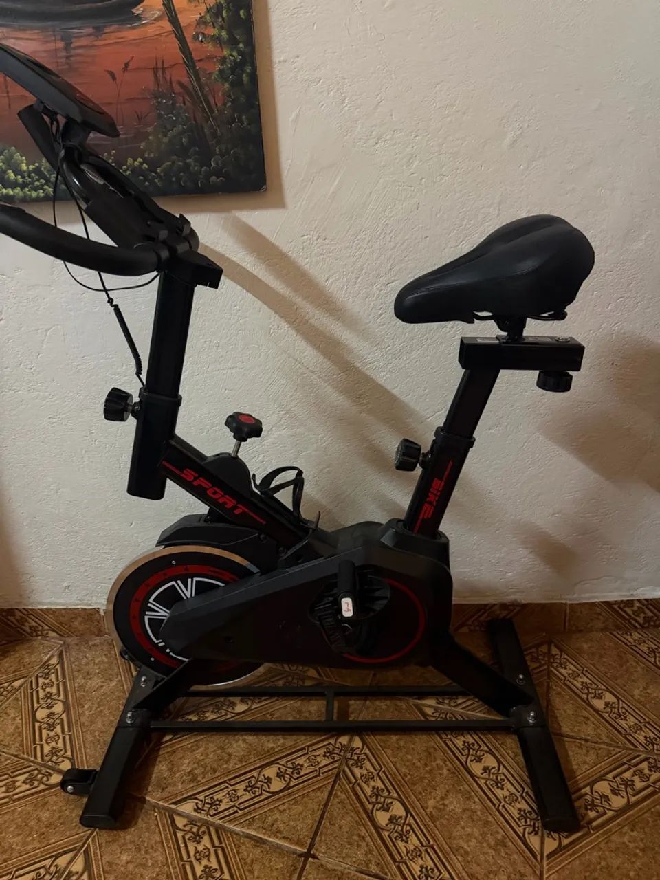 Bike de spinning semi-nova - Foto 3