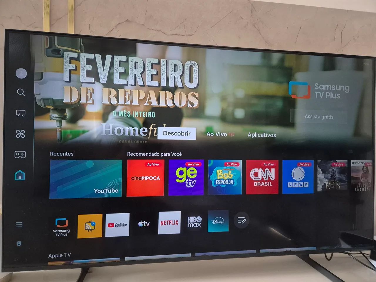 Tv samsung smart 4k 50'