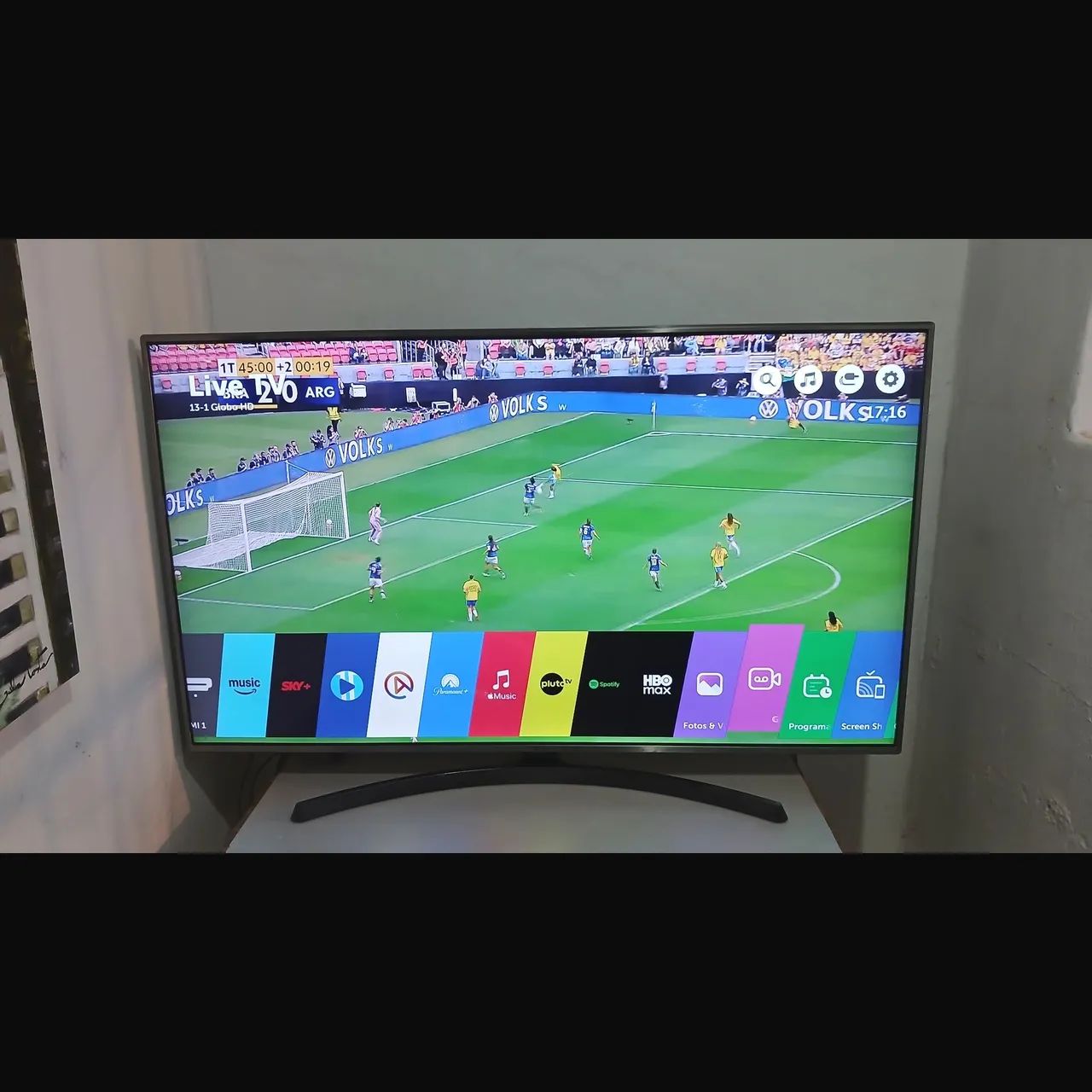 Tv Smart LG 4k WebOs 60 polegadas Em perfeito estado  - Foto 2