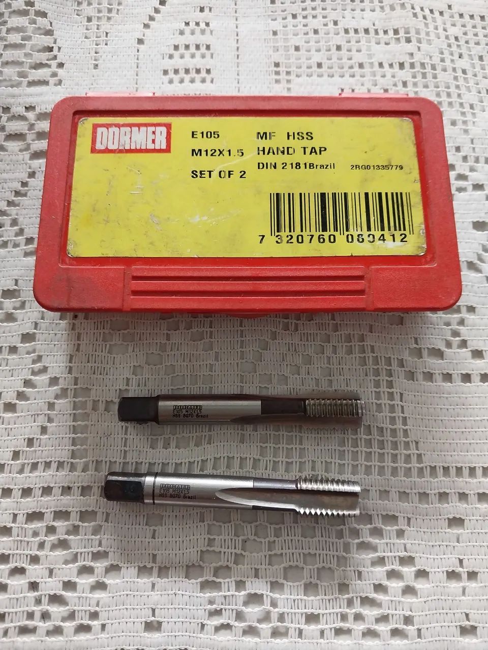 Jogo de Macho M 12 X 1,5 DORMER  - Foto 2