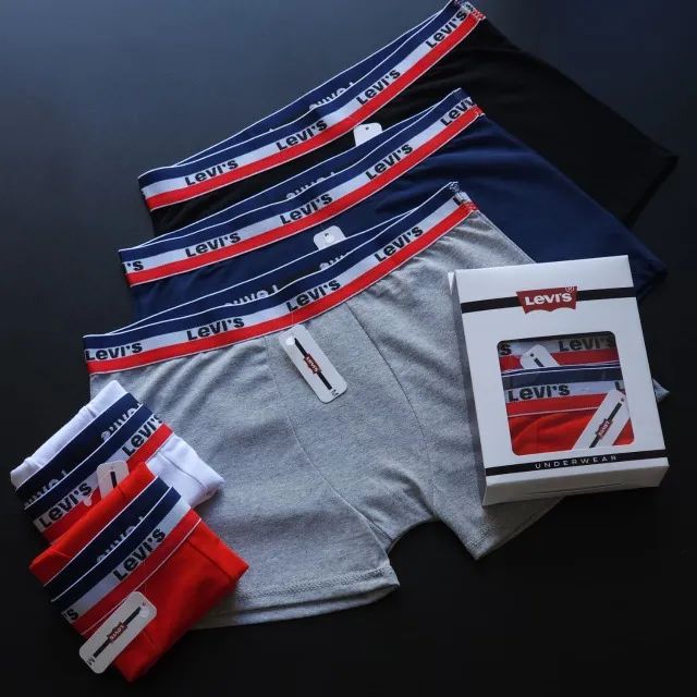 3 Cuecas Premium levis!