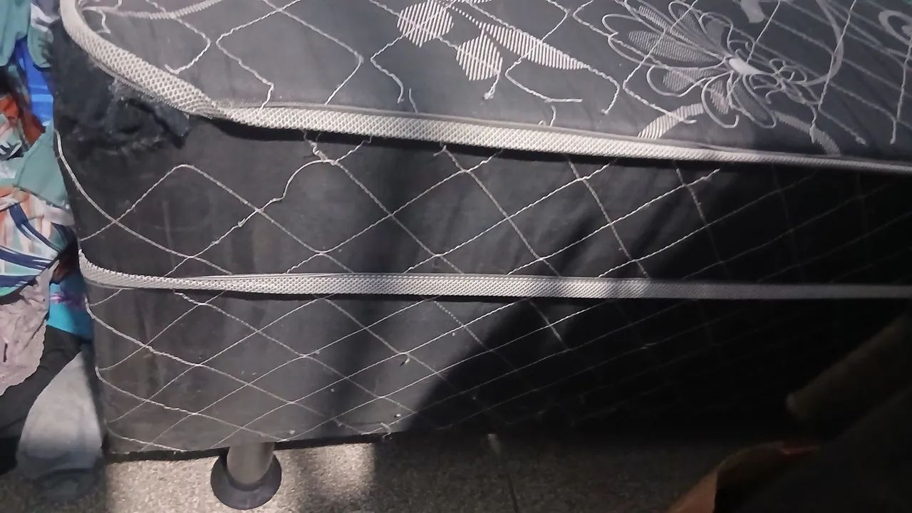Cama box colchão conjugado solteiro  - Foto 3