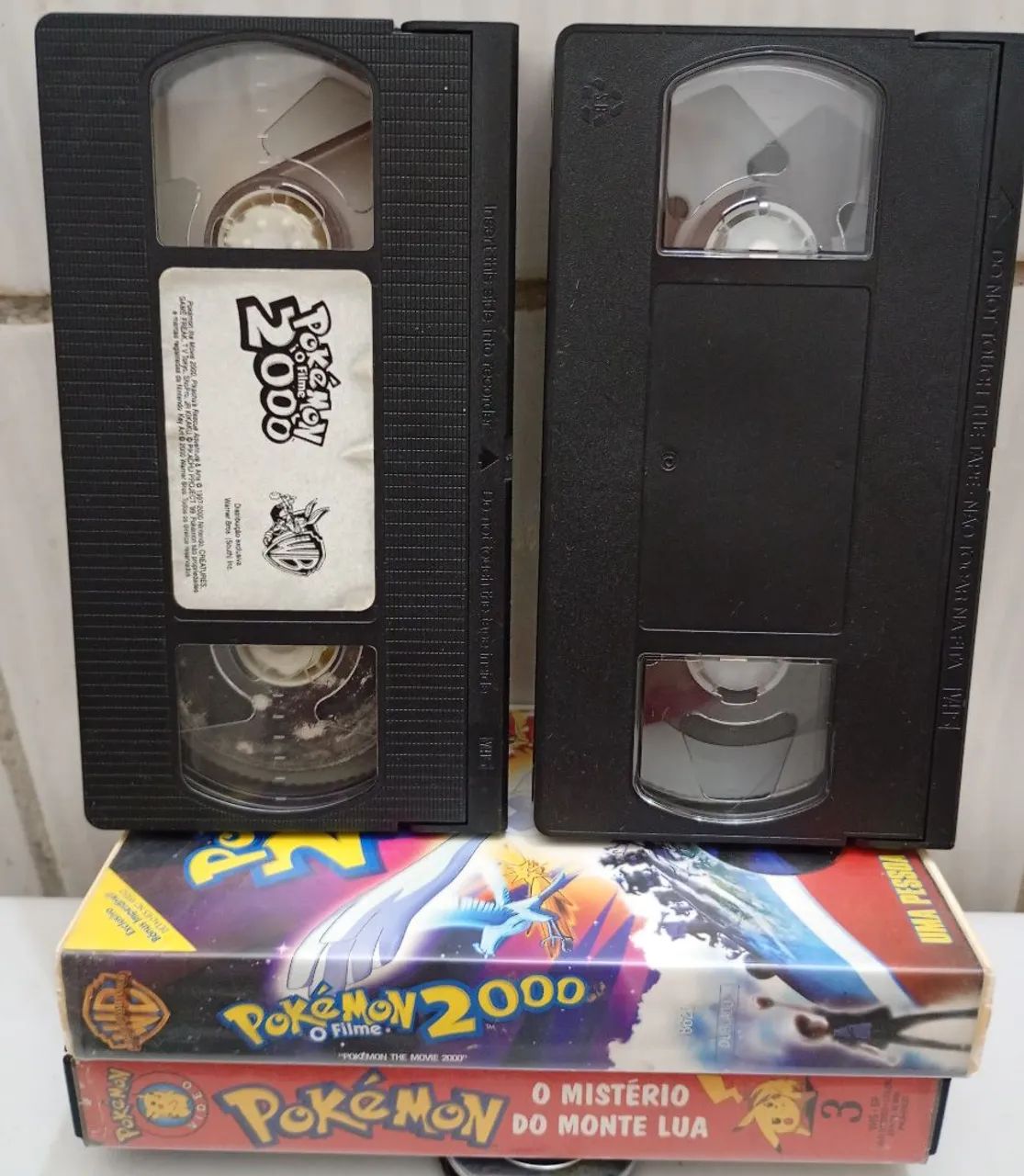 2 Fitas VHS POKÉMON Usadas Originais  - Foto 4