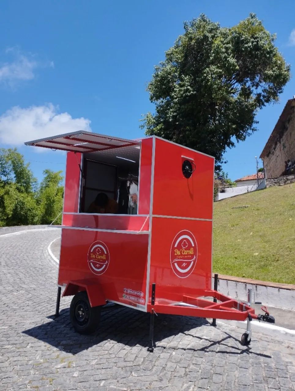 Trailer de lanche para Pizza, comporta 2 pessoas - Foto 2