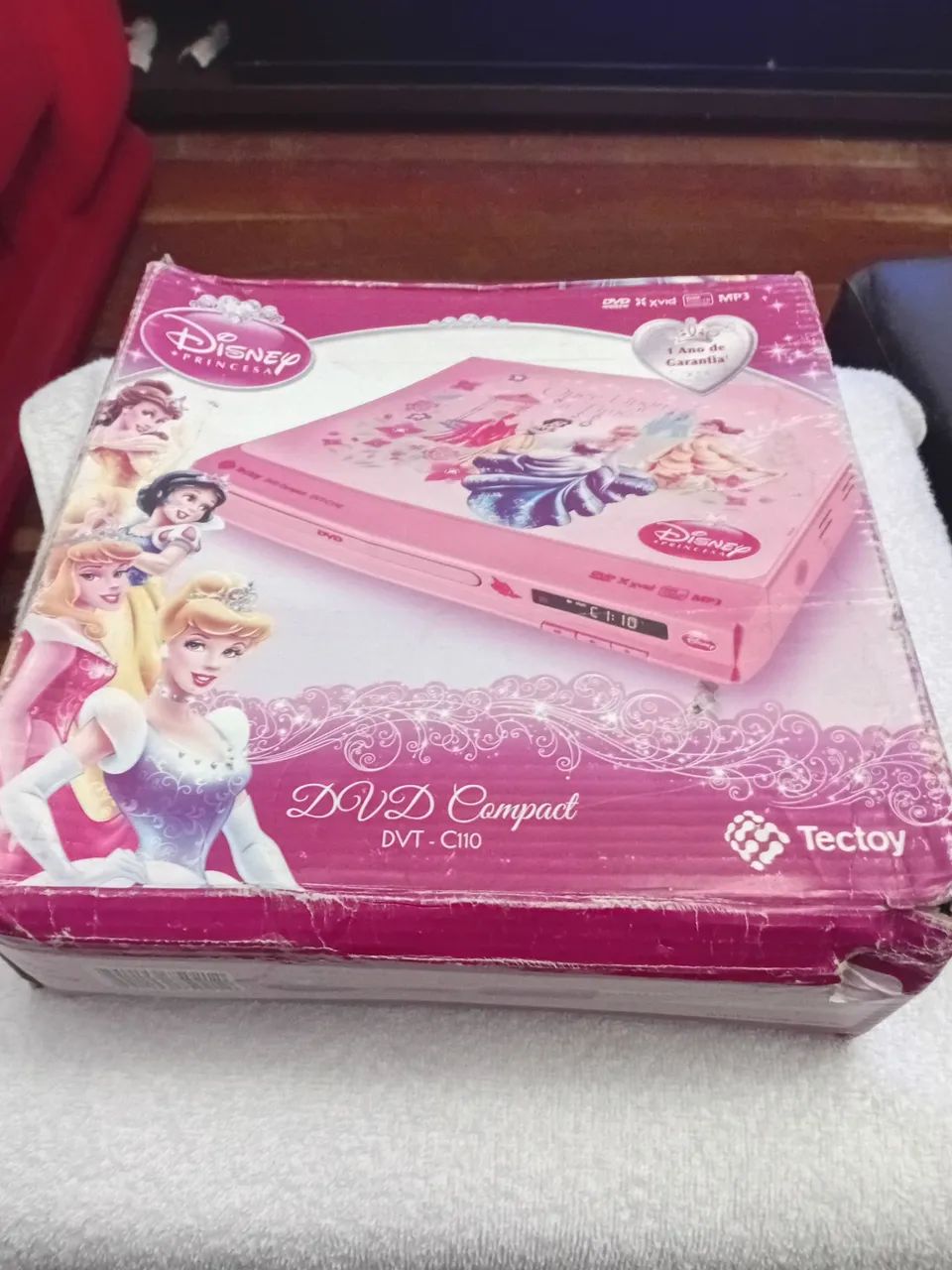 DVD player, as princesas, marca tectoy - Foto 4