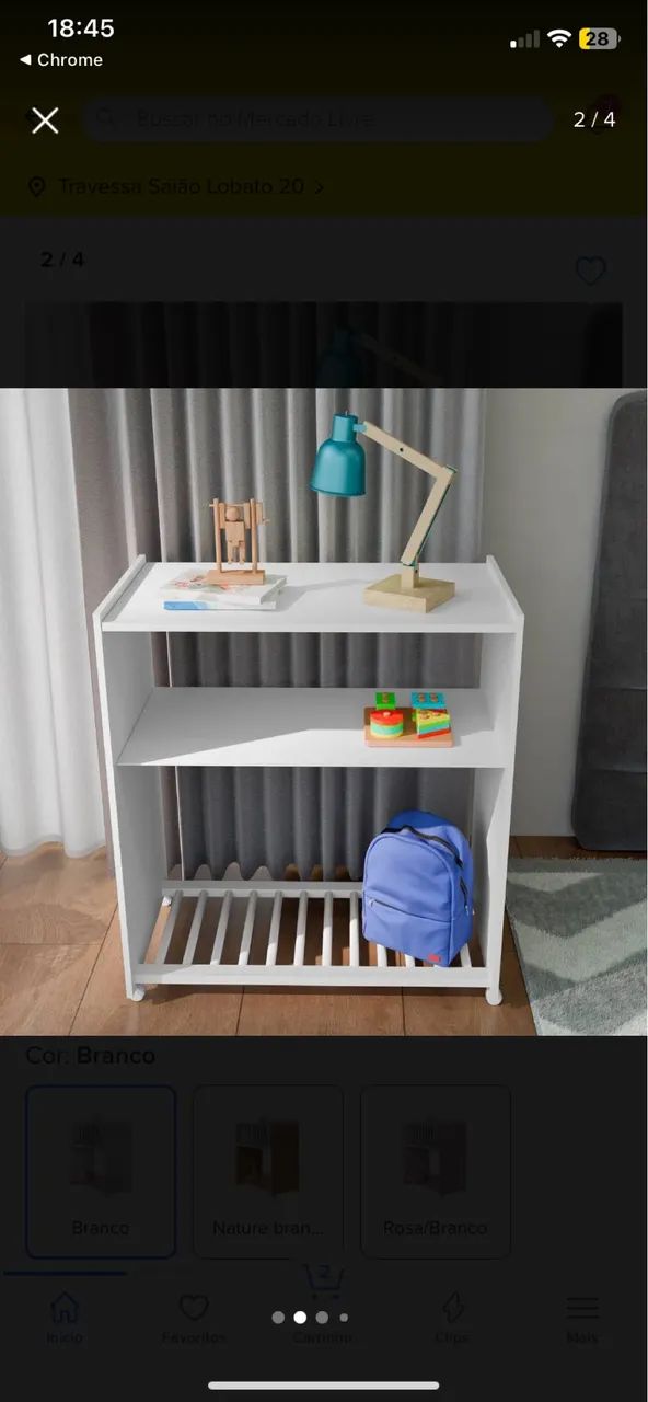 Mini Berço Infantil Novinho. Ele e 2 Em 1 $150 - Foto 4