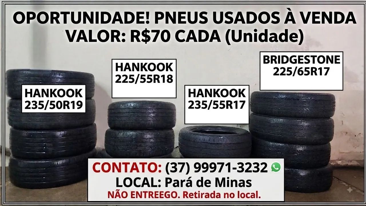 Pneus Hankook aros 17, 18, 19