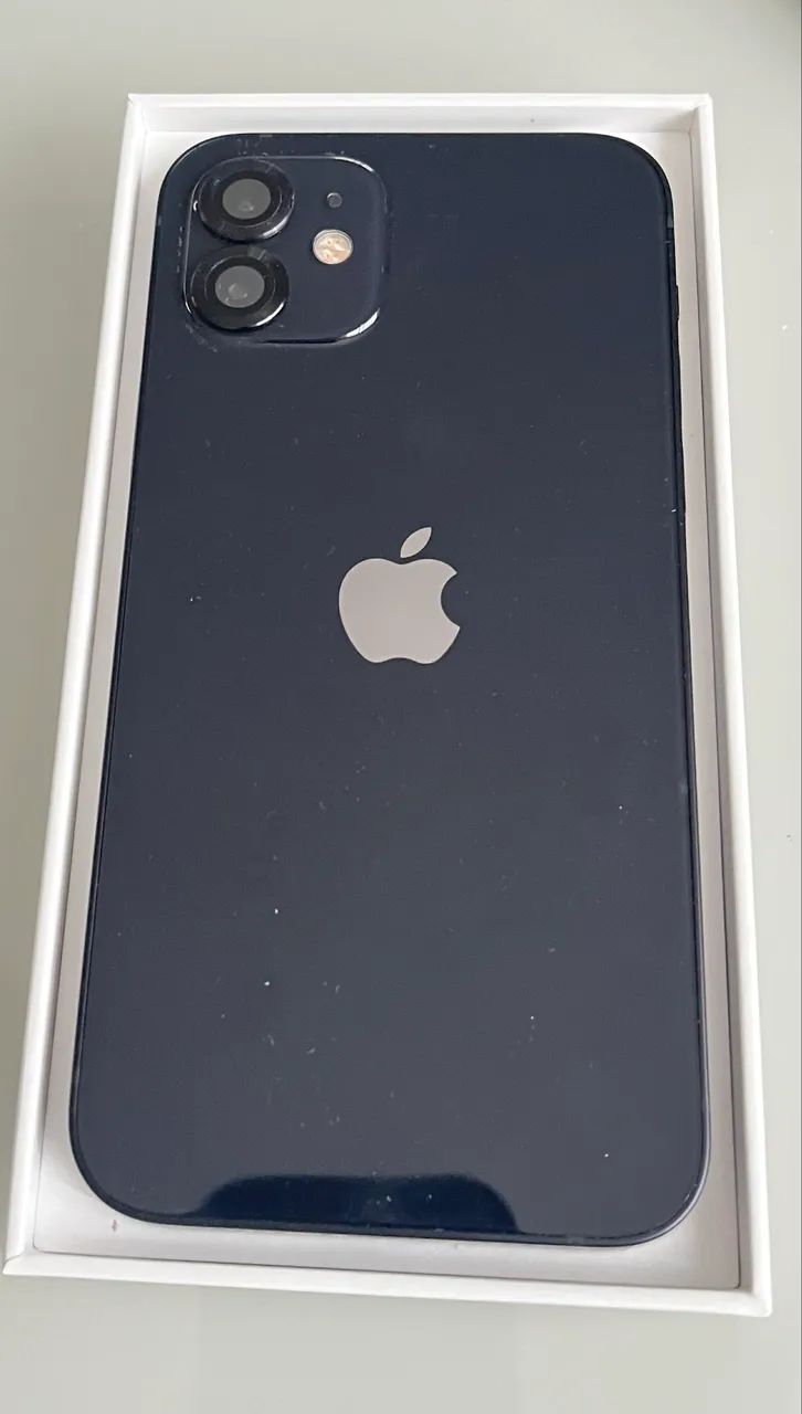 Celular IPhone 12 128GB Preto Impecável  - Foto 2