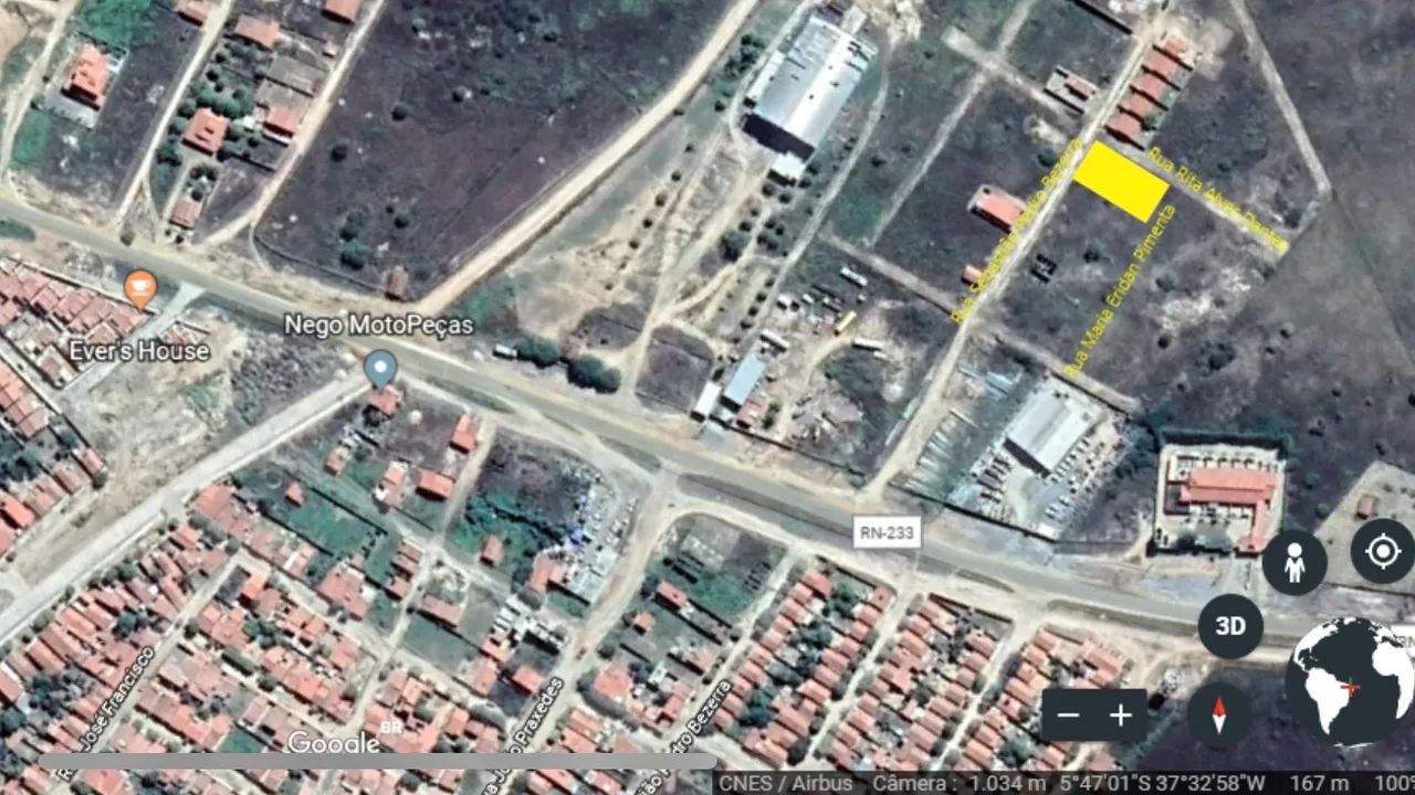 TERRENO NA CIDADE DE CARAUBAS-RN com 400 e 800m2