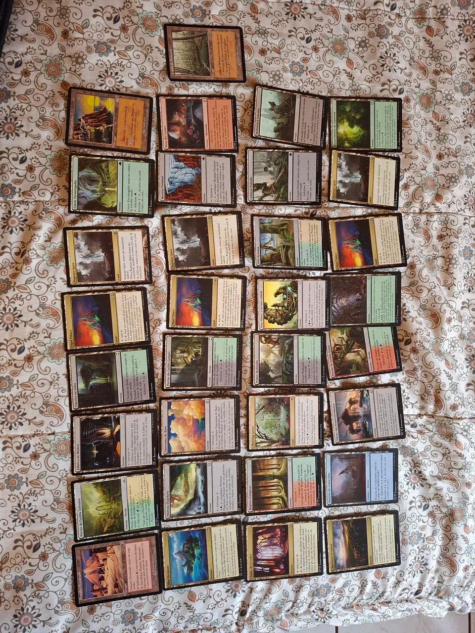 Pacote de terrenos - Magic hte Gathering
