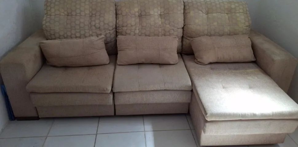 Sofá retrátil 3 lugares - Foto 2