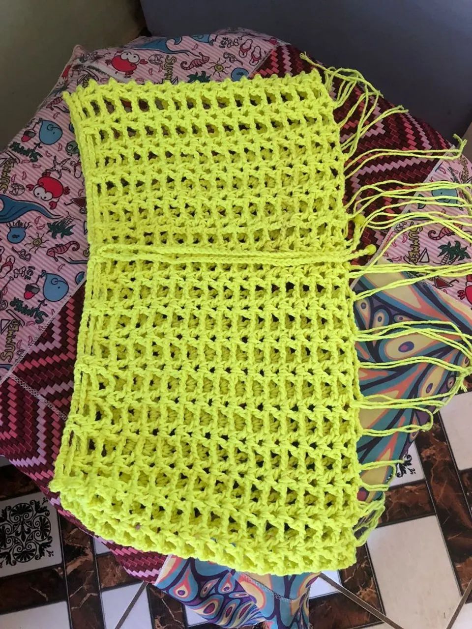 Roupas de crochê moda praia 