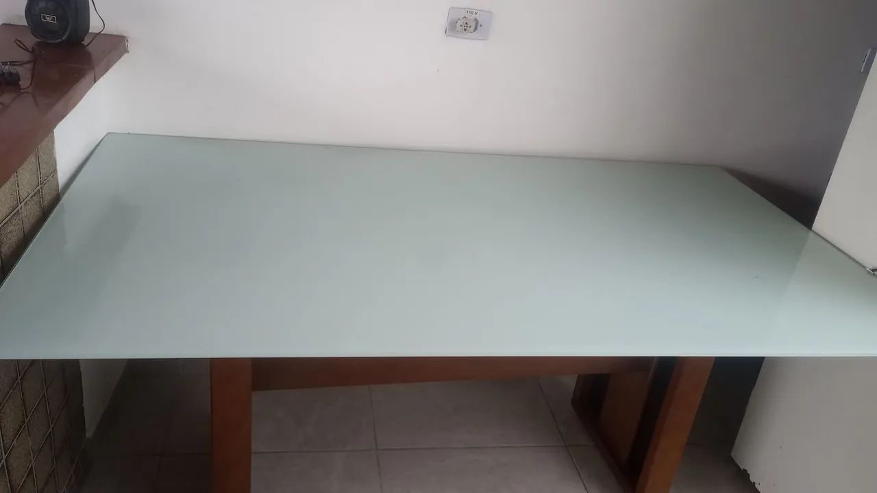 Mesa de vidro em bom estado  - Foto 5