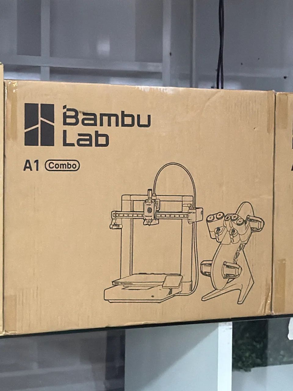 Impressora 3d bambu lab a1 combo 