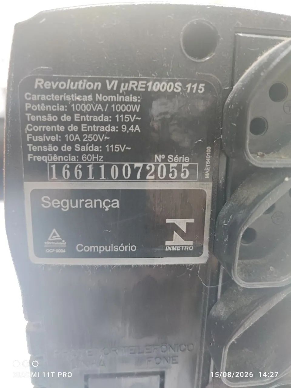 ESTABILIZADOR DE 1000 WATTS 