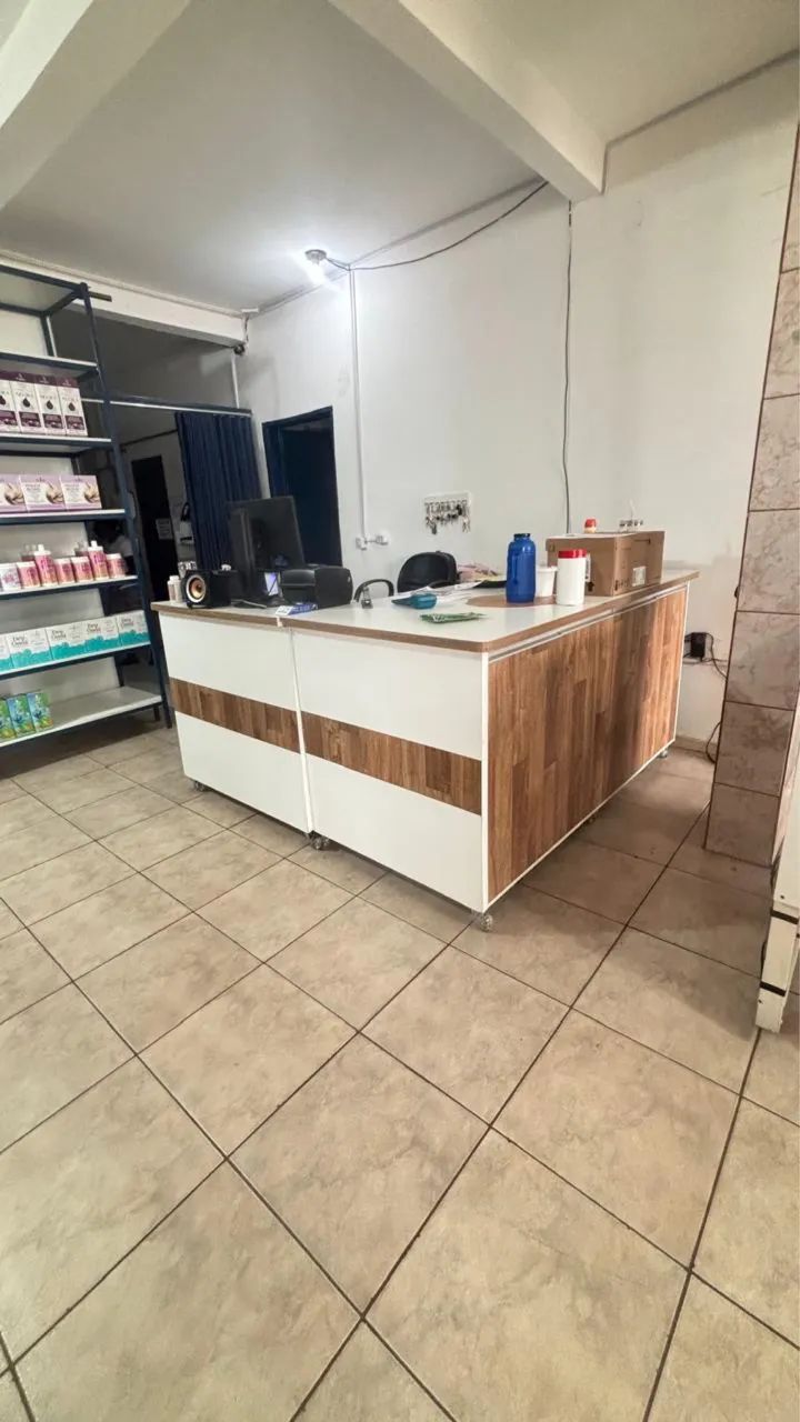Balcão Caixa Comercial Grande em MDF com Gavetas - Loja/Recepção - Foto 2