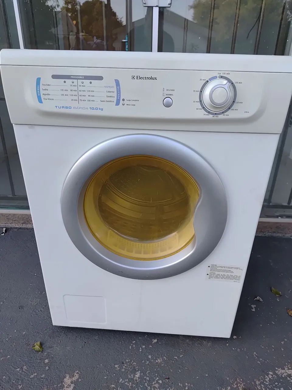Sacadora de roupas 10 kg Electrolux 