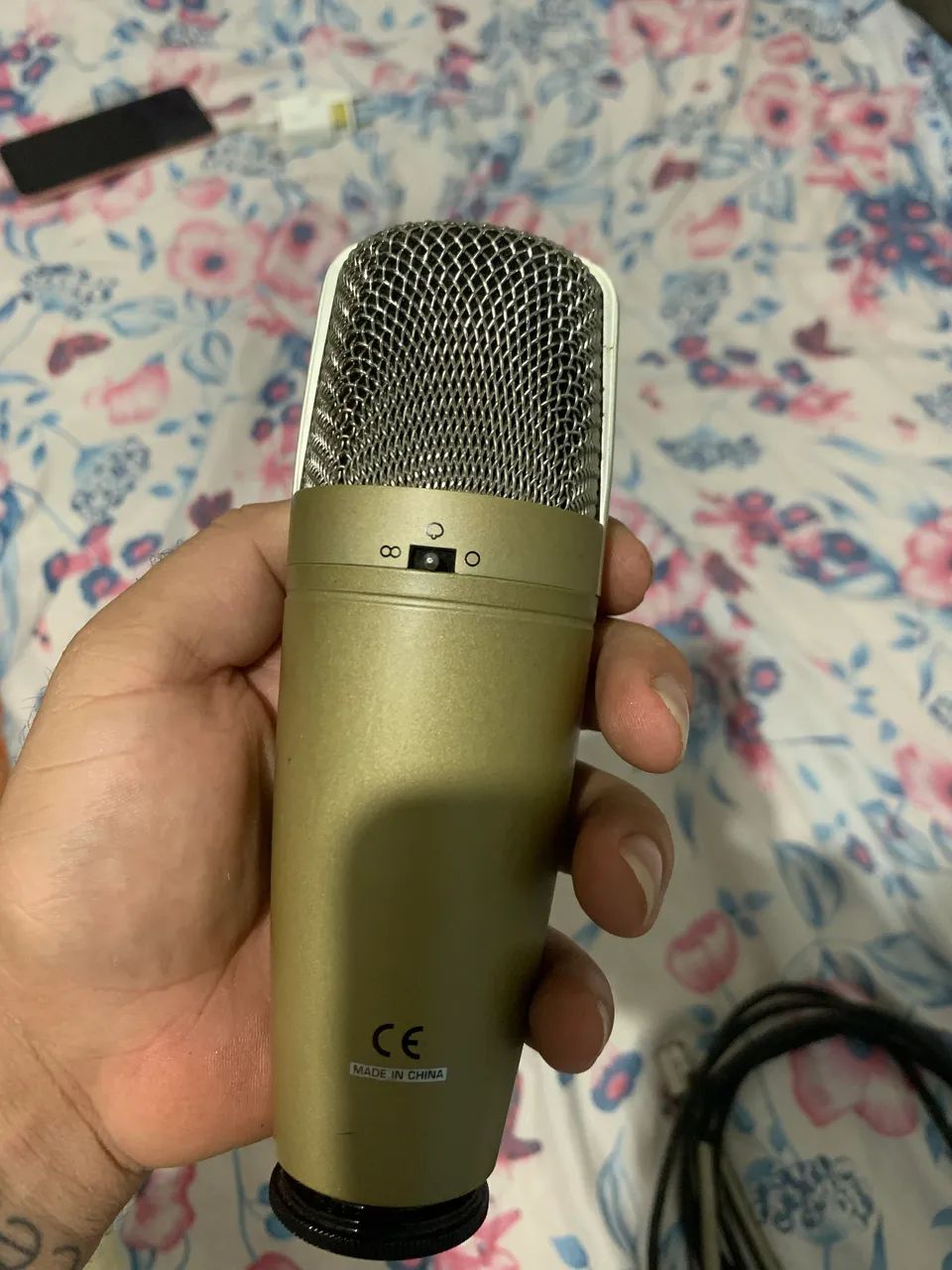 Microfone condensador C3 - Foto 5