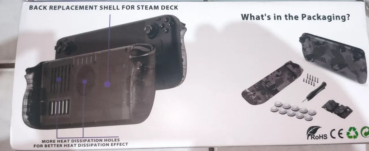 SteamDeck LCD +acessorios+ssd 2TB nvme - Foto 5